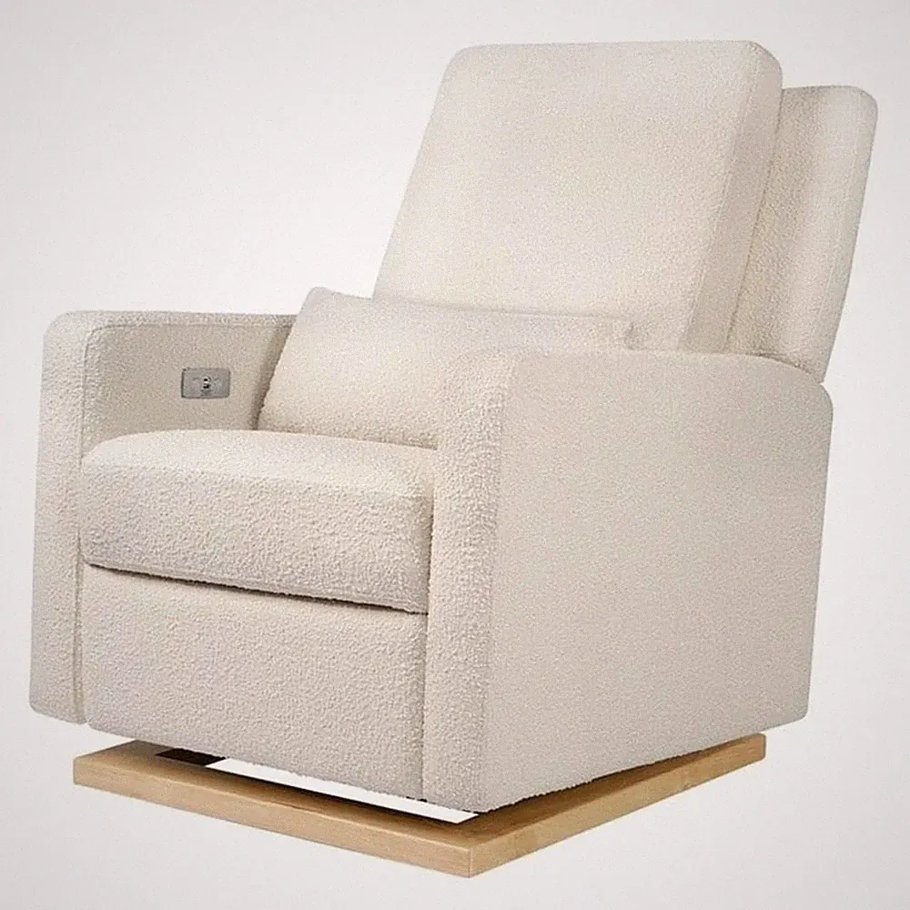 Babyletto Sigi Power Recliner - Nursery Glider w/USB Port - Electric Recliner...