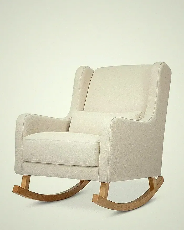 Rocking Chair Nursery-Babyletto Kai Rocker - Performance Natural